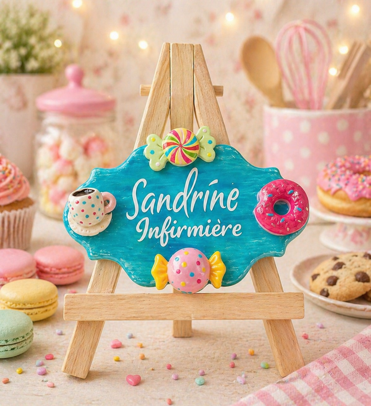 Badge Sandrine